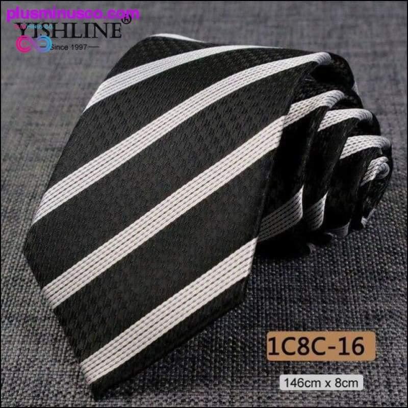 NEW 8CM Men Ties Fashion Paisley Pattern High Quality - plusminusco.com