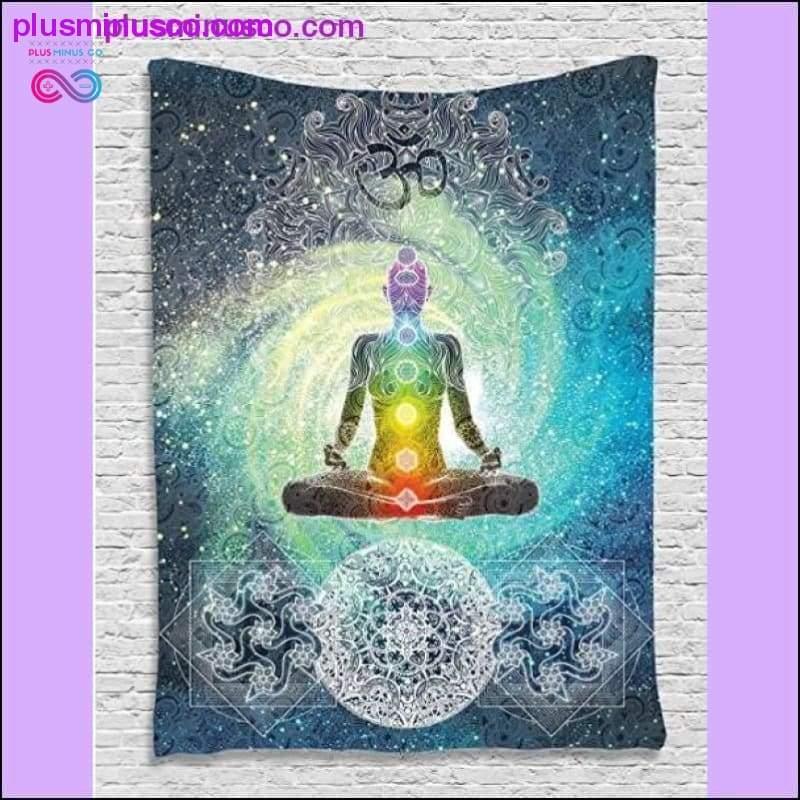 Nouveau fond de yoga Mandala indien Bouddha style bohème - plusminusco.com