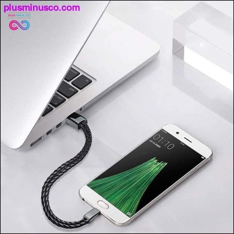 Ny mode USB-armbånd til datasynkroniseringskabeloplader - plusminusco.com