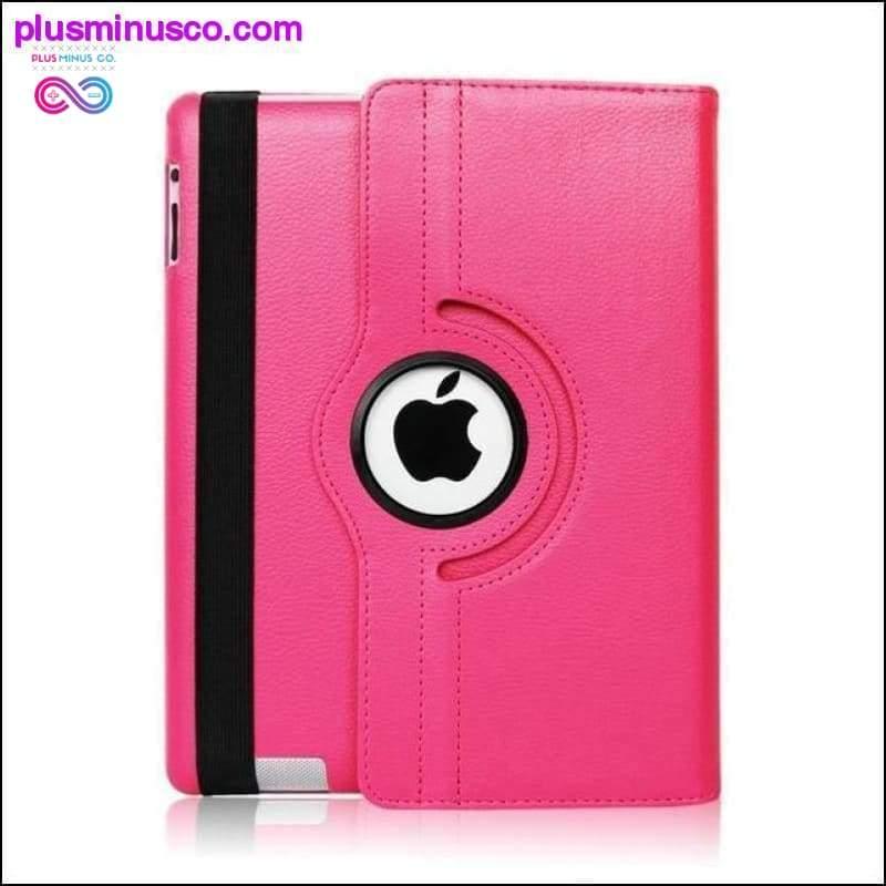 New Flip Leather iPad Case with Smart Stand Holder and - plusminusco.com