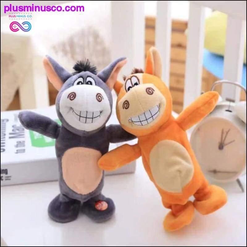Nuevos y encantadores juguetes para hámster y burro parlantes - Grabación de sonido - plusminusco.com