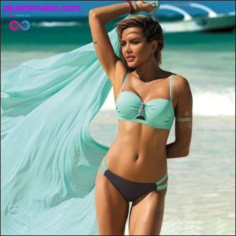 Novi seksi bikini set u obliku ananasa, kupaći kostim, kupaći kostimi za žene - plusminusco.com