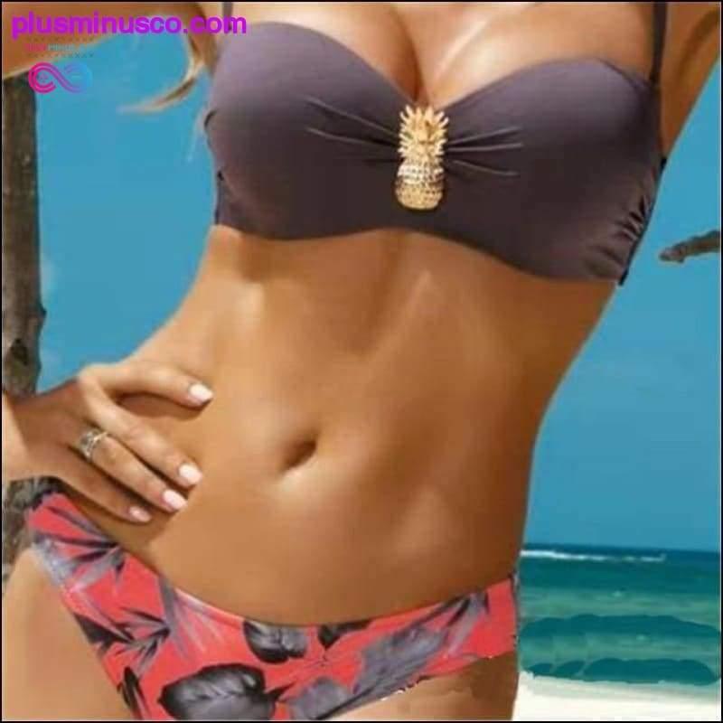 Nove ženske kopalke v seksi bikini kompletu Pineapple - plusminusco.com