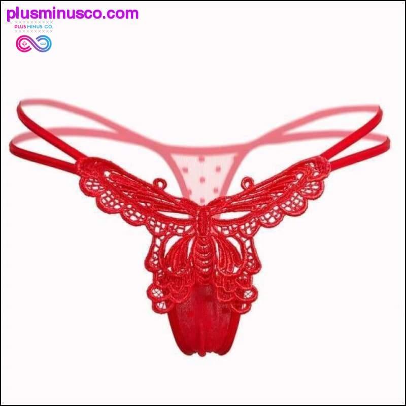 Naujo stiliaus moteriškos tuščiavidurės drugelio seksualios kelnaitės moterims Žiūrėti - plusminusco.com