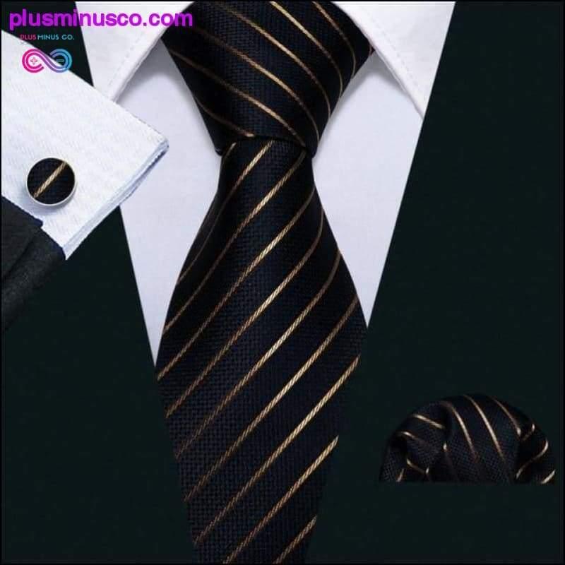 New Wedding Men Tie Red Striped Fashion Designer Ties For - plusminusco.com