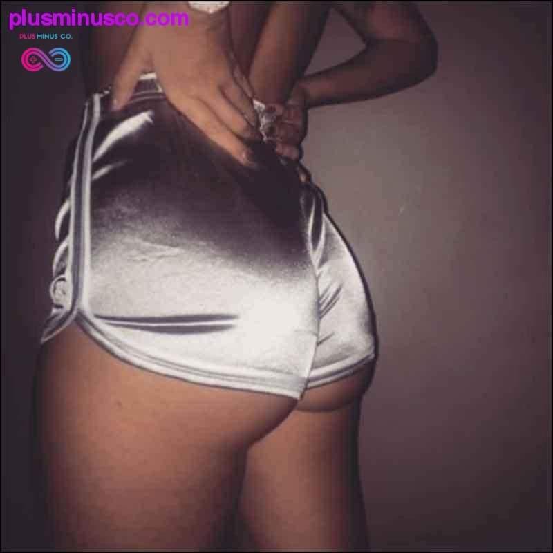 New Women Shorts Summer Silk Slim Beach Casual Fashion - plusminusco.com