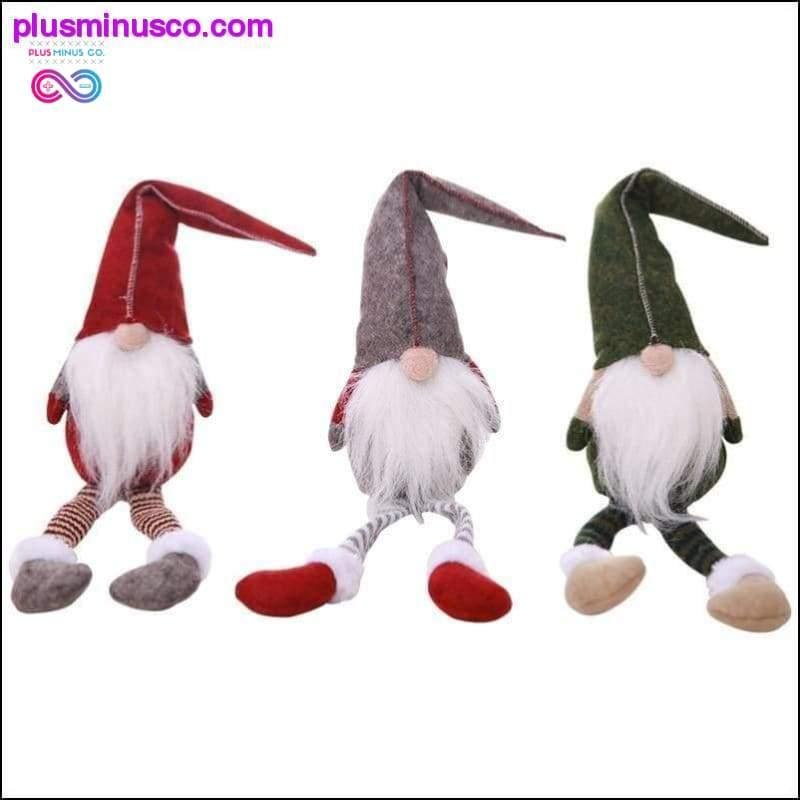 Nordic Plush Dwarf Ornaments Julklapp Jultomten - plusminusco.com