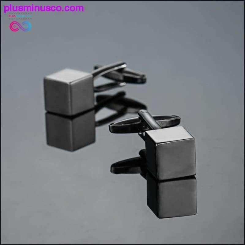 Neuartige Manschettenknöpfe aus Edelstahl, alte Handwerkerhand, Laser – plusminusco.com