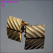 Neuartige Manschettenknöpfe aus Edelstahl, alte Handwerkerhand, Laser – plusminusco.com