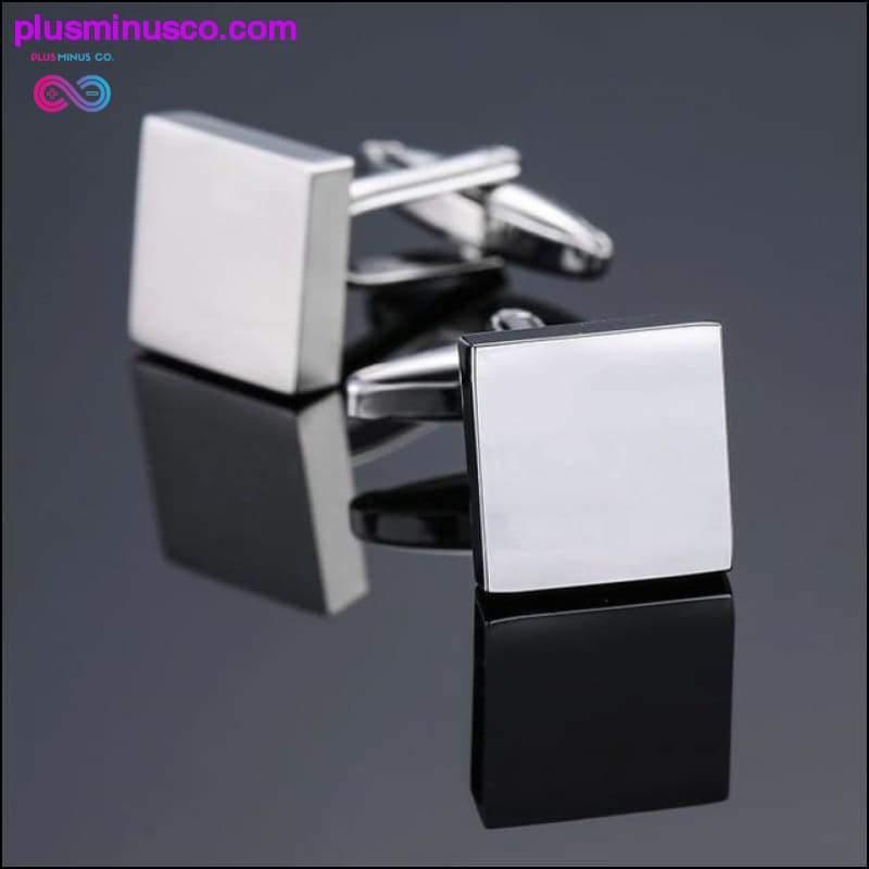 Novelty cuff links stainless steel Old craftsman hand Laser - plusminusco.com