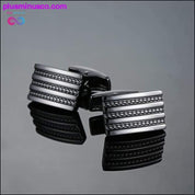 Neuartige Manschettenknöpfe aus Edelstahl, alte Handwerkerhand, Laser – plusminusco.com