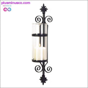 Ornate Scroll Candle Sconce ll Plusminusco.com - plusminusco.com