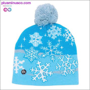 OurWarm Led Light Cotton Christmas Hat Knit Up Beanie Hat - plusminusco.com