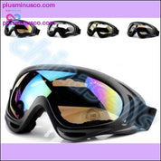 Gafas de esquí para deportes al aire libre con invierno a prueba de polvo UV400 - plusminusco.com