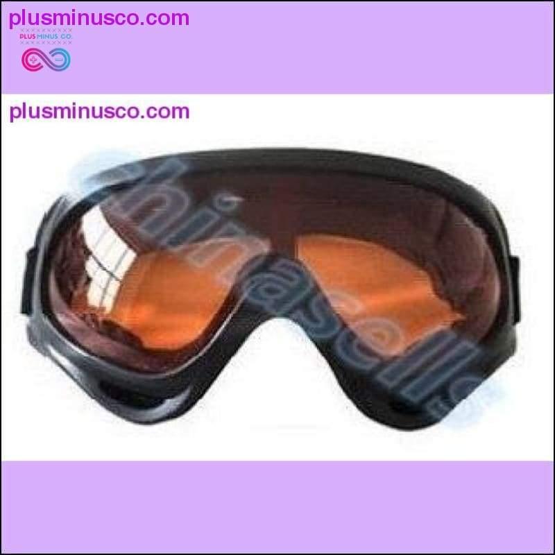 نظارات التزلج الرياضية الخارجية مع الأشعة فوق البنفسجية 400 المقاومة للغبار في الشتاء - plusminusco.com