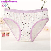 Culottes Mode Coton Mignonnes Filles Slips pour Femmes Sexy - plusminusco.com