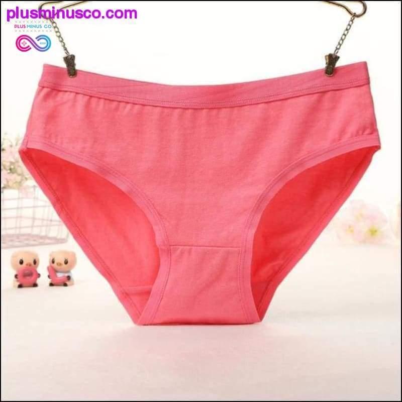 Panties Fashion Cotton Cute Girls Briefs for Women Sexy - plusminusco.com
