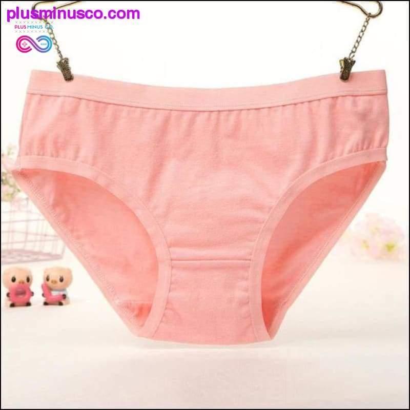 Panties Fashion Cotton Cute Girls Briefs for Women Sexy - plusminusco.com
