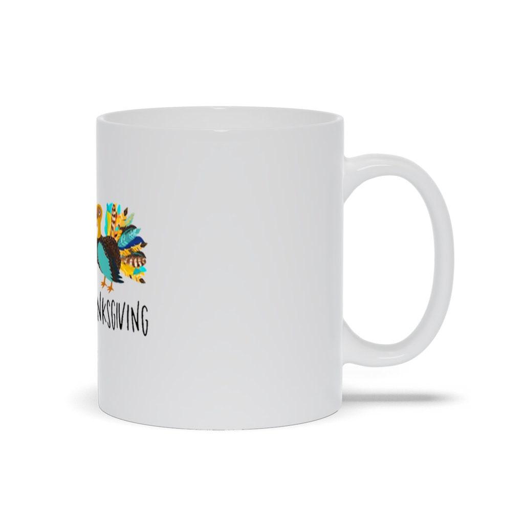 Peace Love Thanksgiving Mugs ||  Thanksgiving Gift Ideas  Mugs || thankful mug,Turkey Mug,Grateful Mug, thanksgiving dinner, - plusminusco.com