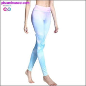 Peacock Feathers 3D Print Women Leggings High Waist Yoga - plusminusco.com