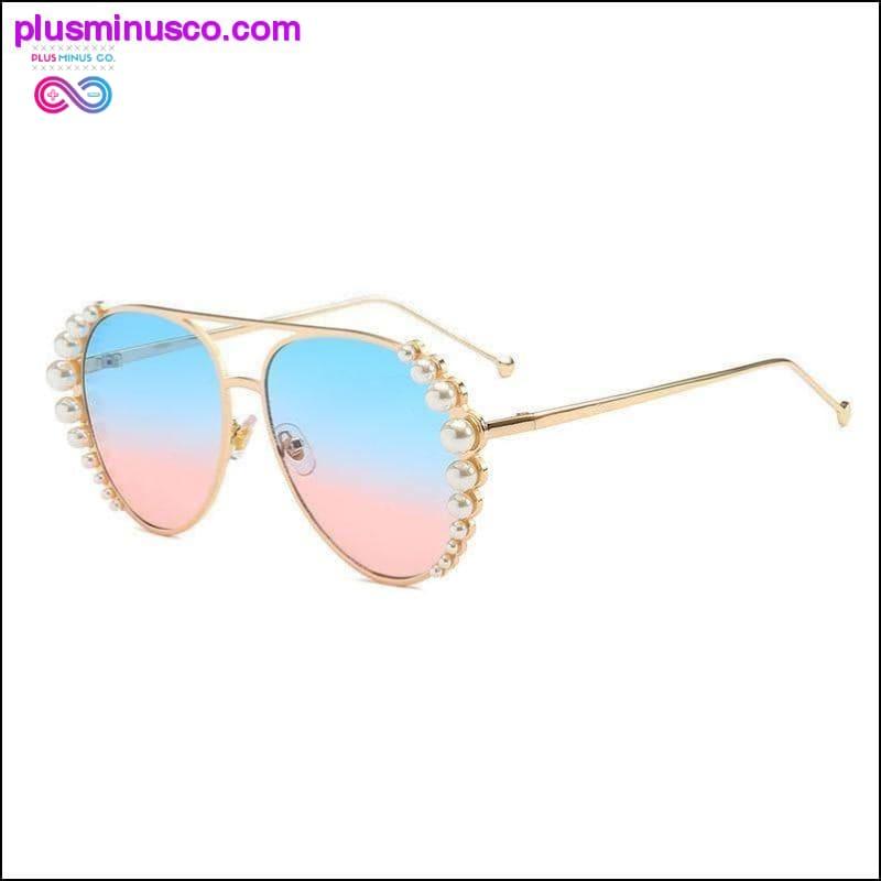 Personality Pearl Sunglasses Women Fashion Sunglasses - plusminusco.com
