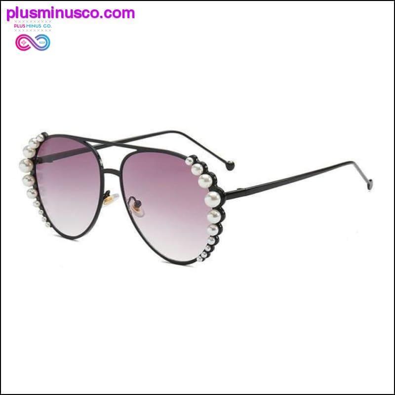 Personality Pearl Sunglasses Women Fashion Sunglasses - plusminusco.com