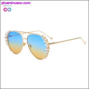 النظارات الشمسية لؤلؤة شخصية المرأة أزياء النظارات الشمسية - plusminusco.com