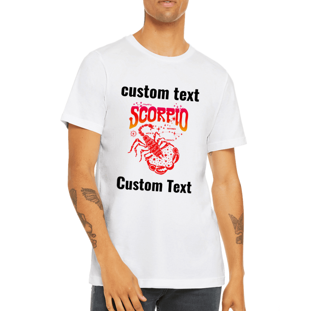 Personalized Tee for Your Scorpio Friends - plusminusco.com