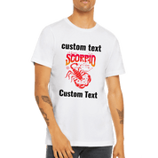 Spersonalizowana koszulka dla Twoich przyjaciół Skorpiona - plusminusco.com