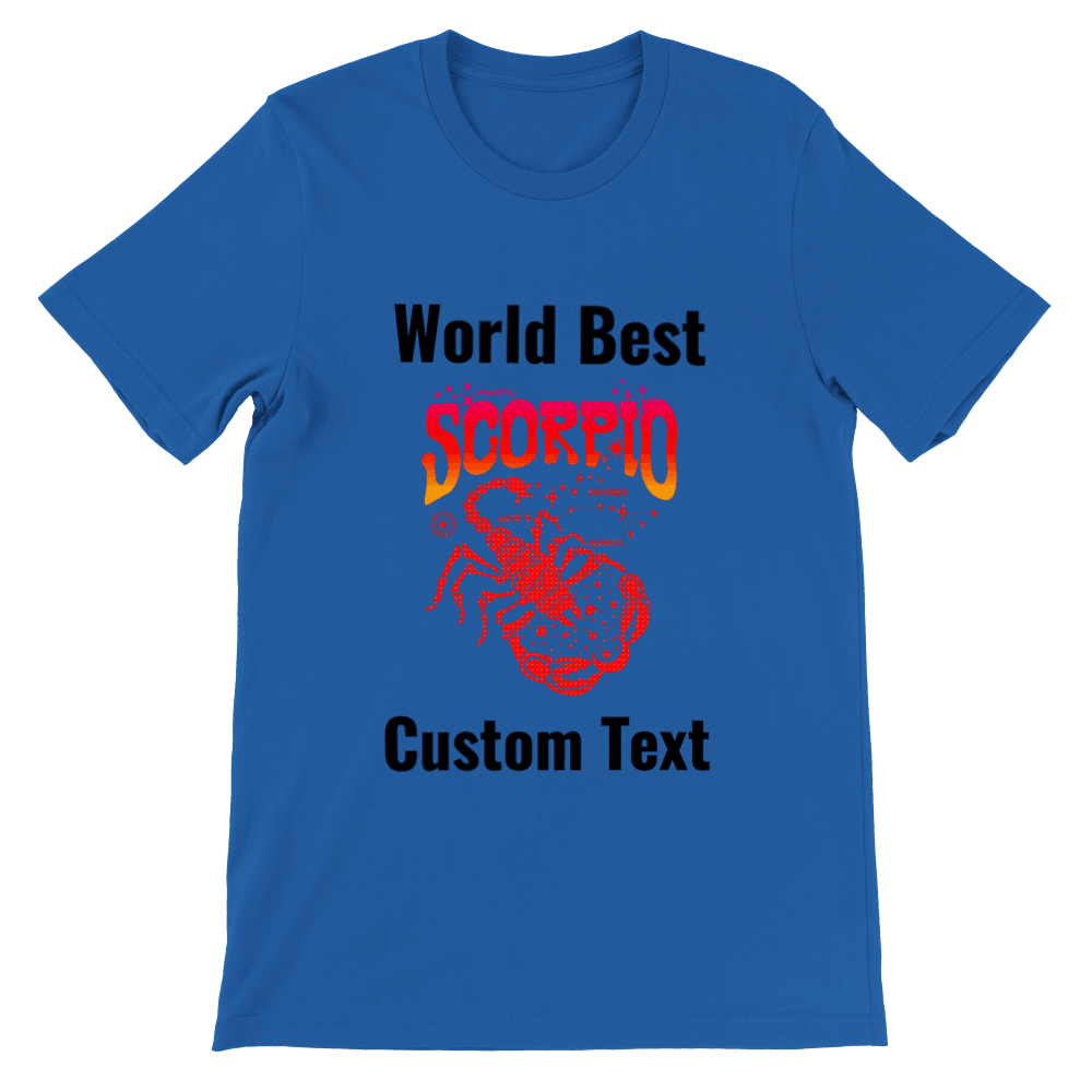 Personalized Tee for Your Scorpio Friends - plusminusco.com