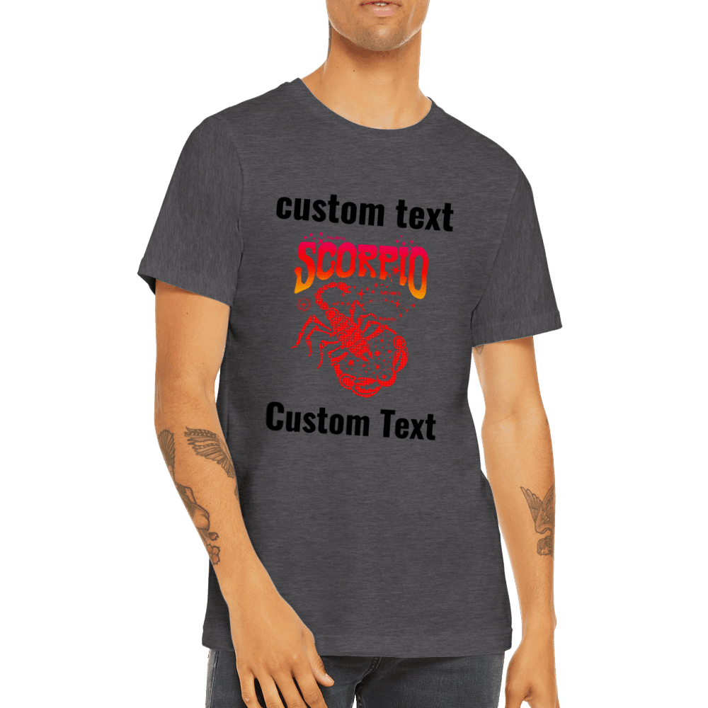Personalized Tee for Your Scorpio Friends - plusminusco.com