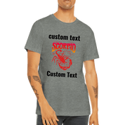 Tee-shirt personnalisé pour vos amis Scorpion - plusminusco.com