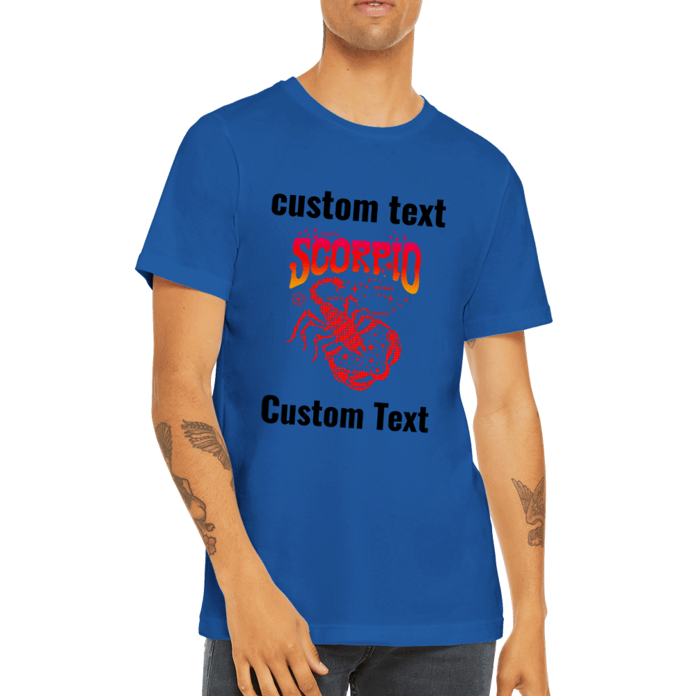 Personalized Tee for Your Scorpio Friends - plusminusco.com
