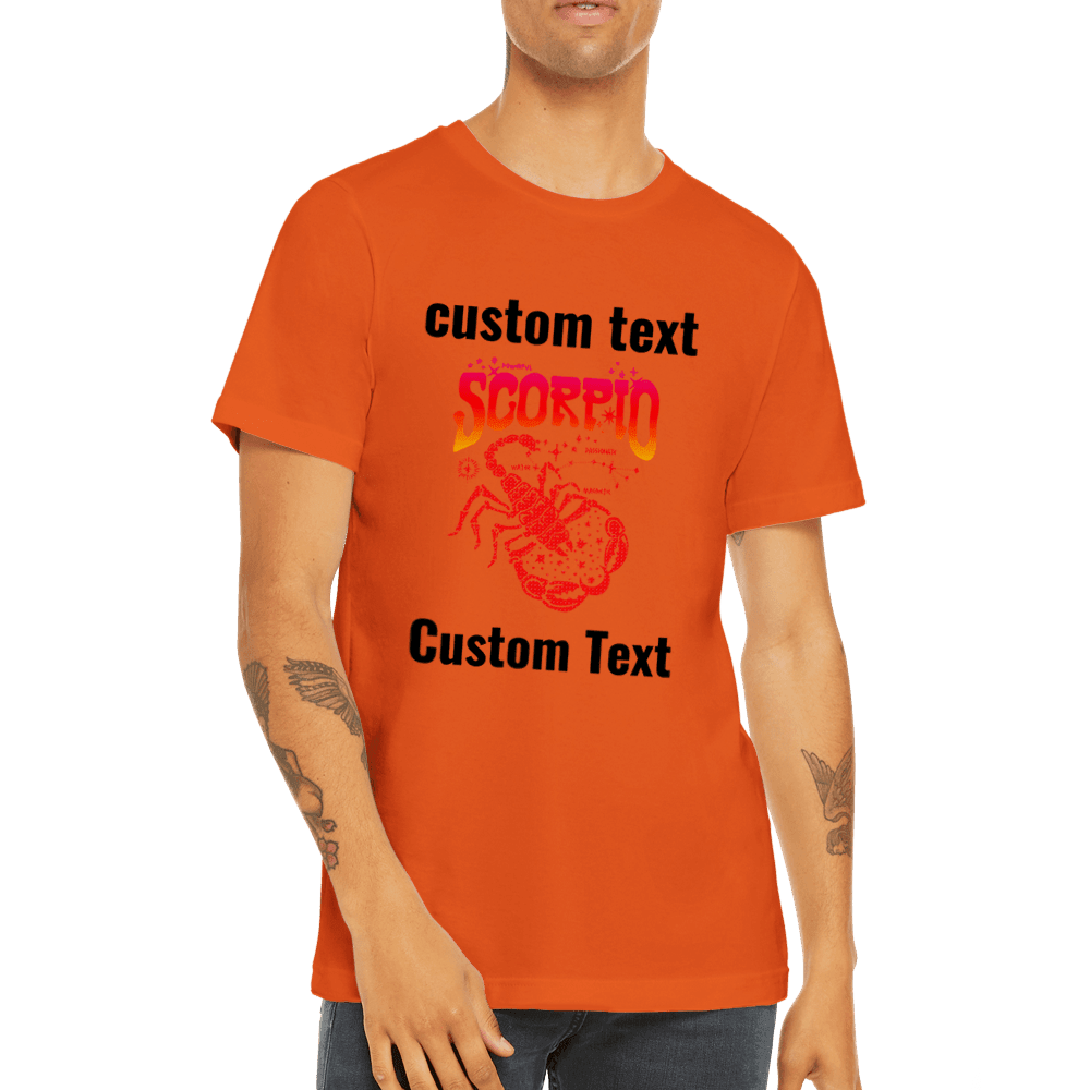 Personalized Tee for Your Scorpio Friends - plusminusco.com