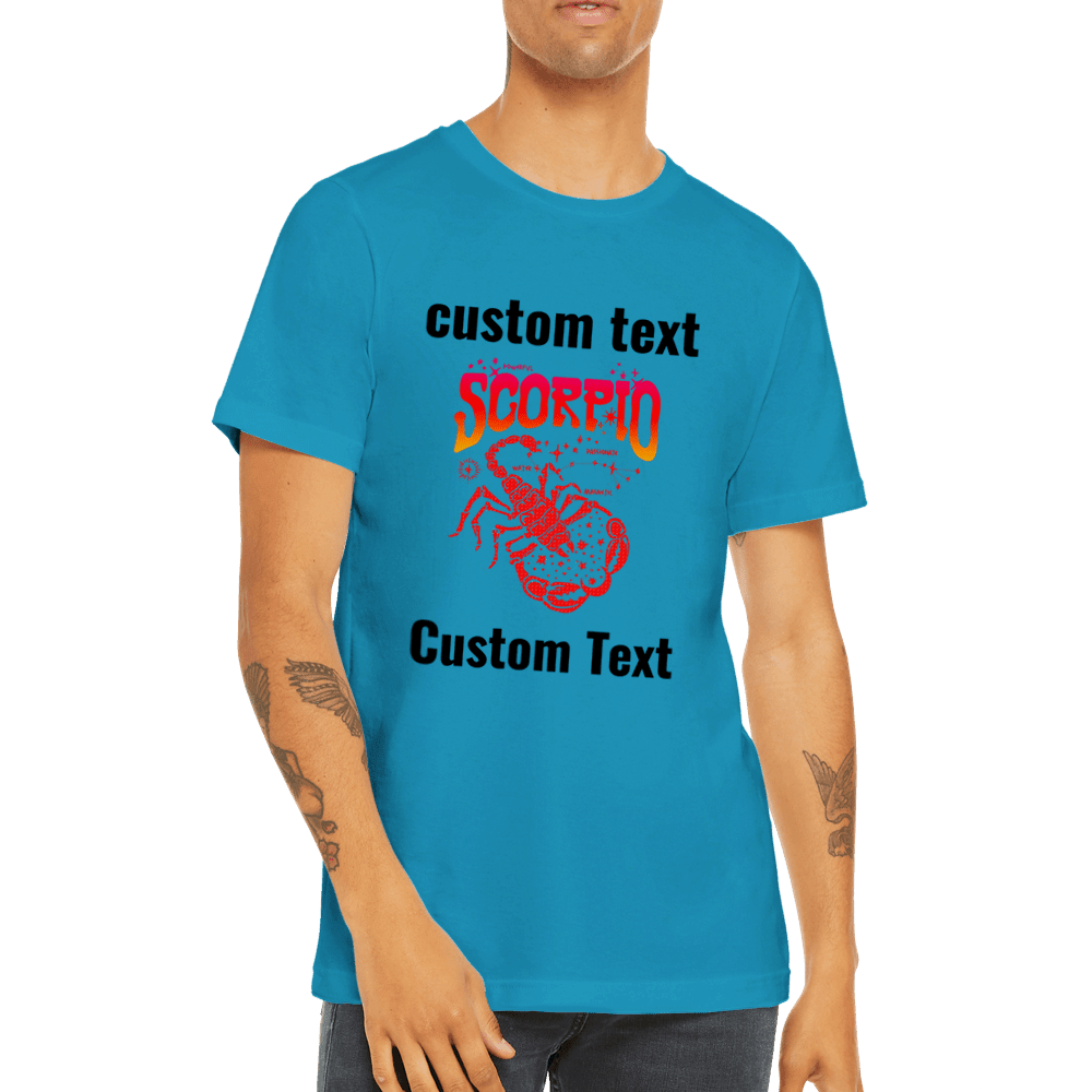Personalized Tee for Your Scorpio Friends - plusminusco.com