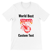 Personalized Tee for Your Scorpio Friends - plusminusco.com