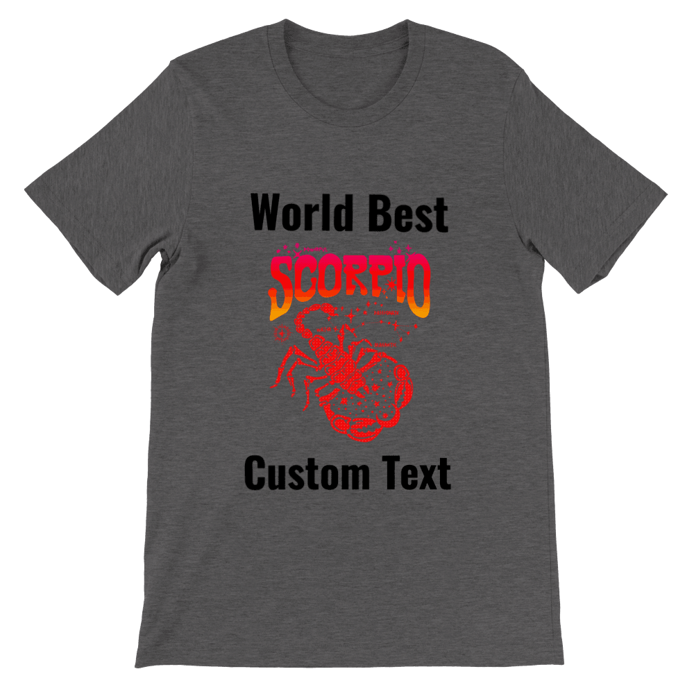 Personalized Tee for Your Scorpio Friends - plusminusco.com