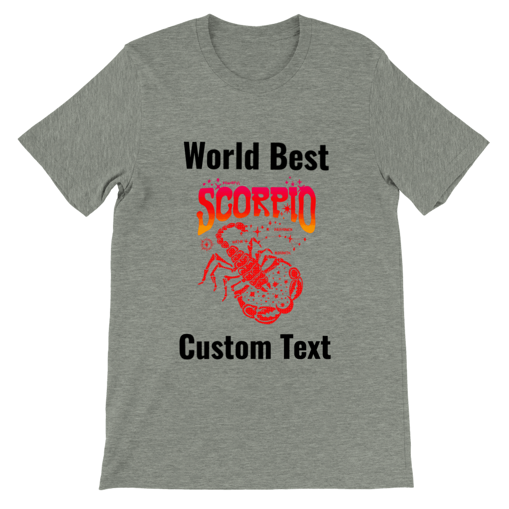 Personalized Tee for Your Scorpio Friends - plusminusco.com
