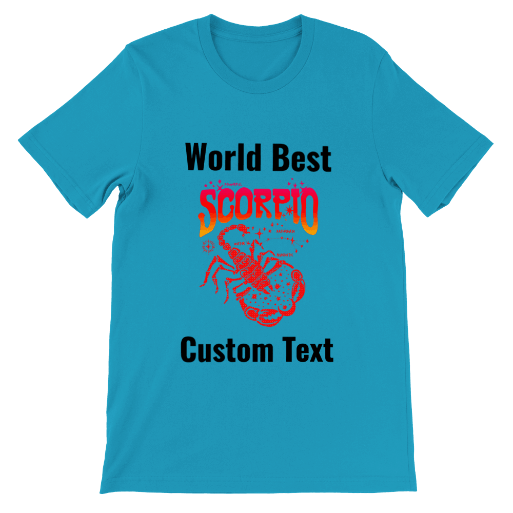 Personalized Tee for Your Scorpio Friends - plusminusco.com