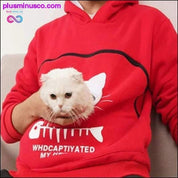 Porte-animaux épaissir les sweats à capuche chaton porte-chiot pochette pour animaux - plusminusco.com