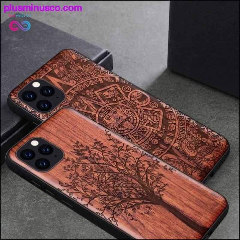 Telefono dėklas, skirtas iPhone 11 iPhone11 Pro Original Boogic Wood – plusminusco.com