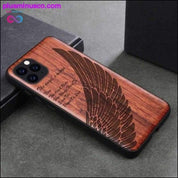 Símahulstur fyrir iPhone 11 iPhone11 Pro Original Boogic Wood - plusminusco.com