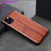 Custodia per telefono per iPhone 11 iPhone11 Pro originale Boogic Wood - plusminusco.com