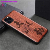 Tālruņa futrālis iPhone 11 iPhone11 Pro Original Boogic Wood - plusminusco.com