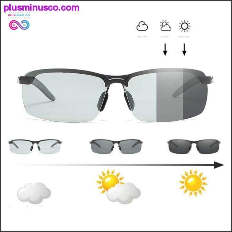 Photochromic Sunglasses Men Polarized Chameleon - plusminusco.com