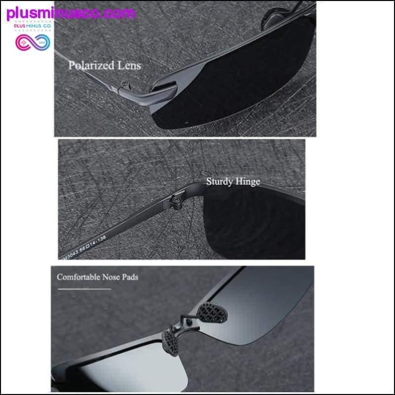 Fotochromowe okulary przeciwsłoneczne męskie polaryzacyjne Chameleon - plusminusco.com