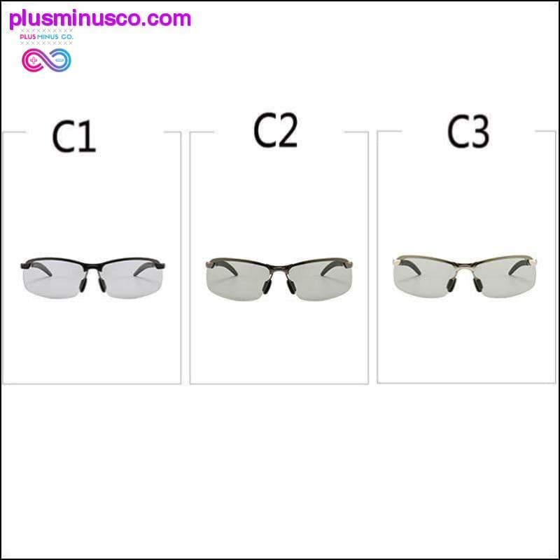 Photochromic Sunglasses Men Polarized driving Chameleon - plusminusco.com