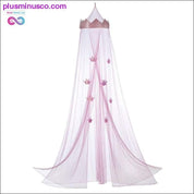 Розовый балдахин для кровати «Принцесса» ll Plusminusco.com подарок, домашний декор - plusminusco.com