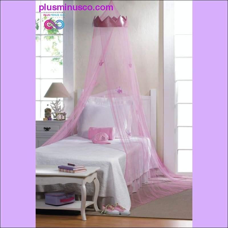 Рожева принцеса з балдахіном для ліжка ll Plusminusco.com подарунок, домашній декор - plusminusco.com
