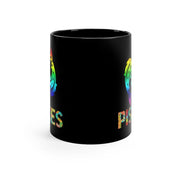 Pisces mug, Multicolor fish, Zodiac Pisces, Zodiac Pisces, Birthday Astrological, Gift for Pisces,Pisces March born Birthday gift Black 11oz - plusminusco.com